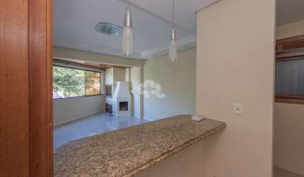 apartamento 1dormitório , sacada / churr.  c/ elevador  e garagem