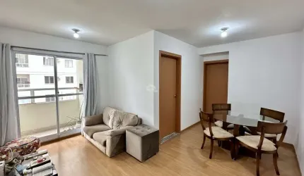 Apartamento de 1 dormitório, semimobiliado, sacada com churrasqueira, 1 vaga, Aceita financiamento, bairro Vila Rosa em Novo Hamburgo