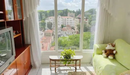 Cobertura de 2 quartos com 1 suíte e 1 vaga no Higienópolis