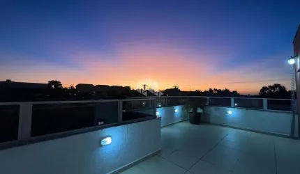 Credito Real Pontal apresenta, Lindo triplex  todo mobiliado em condomínio no Bairro Tristeza.