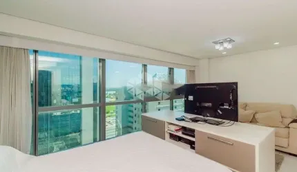 Flat de 1 quarto à venda no Trend City Center Residence na Borges de Medeiros a metros da Orla