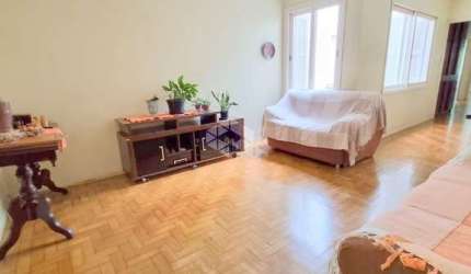Apartamento 3 dormitórios, 103m³ privativos, churrasqueira coletiva, no bairro Bom Fim