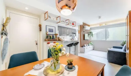 Apartamento 02 dormitórios com 01 vaga no bairro Higienópolis