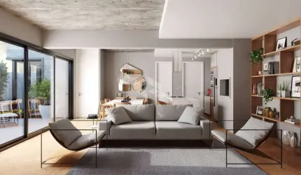 APARTAMENTO 02 DORMITÓRIOS, 02 SUÍTES, 01 VAGA, BAIRRO AUXILIADORA