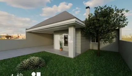 CASA EM CONSTRUÇÃO COM 3 DORMITÓRIOS EM VERA CRUZ