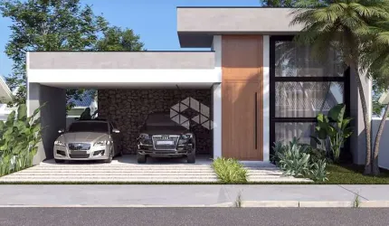 Casa plana de 3 dormitórios no bairro Universitário!