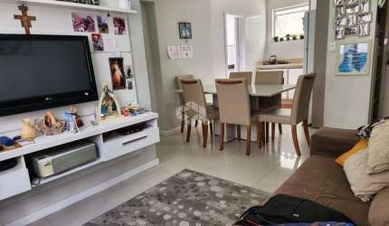 APARTAMENTO NO BAIRRO BOM ABRIGO, EM FLORIANÓPOLIS, SC, SEMI-MOBILIADO, 02 DORMITÓRIOS, E 01 VAGA DE GARAGEM.