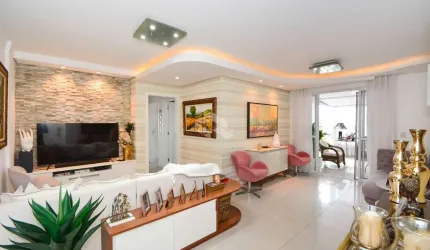 APARTAMENTO GARDEN NO BAIRRO KOBRASOL, EM SÃO JOSÉ, SC, SEMI-MOBILIADO, SACADA, ÁREA GOURMET, CHURRASQUEIRA, 3 QUARTOS SENDO 1 SUÍTE, 2 VAGAS GARAGEM