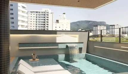 APARTAMENTO COM 2 QUARTOS SENDO 1 SUÍTE E 1 VAGA DE GARAGEM NO BAIRRO PEDRA BRANCA EM PALHOÇA/SC