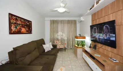 APARTAMENTO NO BAIRRO ROÇADO, EM SÂO JOSÉ, SC, SEMI-MOBILIADO, 03 DORMITÓRIOS, E 01 VAGA DE GARAGEM.