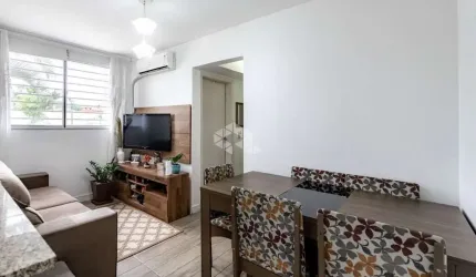 Apartamento 2 quartos, 1 suíte, banho social, 1 vaga no Sarandi