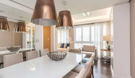 Encantador apartamento com 79,42m², 03 dorm.,suite e vaga no bairro Cristal