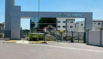 Apartamento de dois dormitorios no Porto Itapua