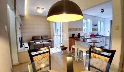 Apartamento com 2 dormitórios, terraço e vaga dupla no bairro Charqueadas