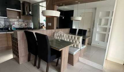 Apartamento 2 quartos semi mobiliado com vaga no bairro Fátima em Canoas