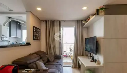 Apartamento na V das Mercês, 51m² com 2 dormitórios, 1 banheiro e 1 vaga em andar alto