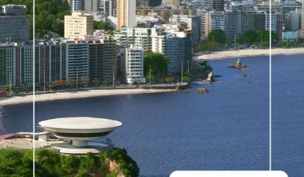 Apartamento Centro de Niterói, 2 quartos, 1 suíte e 1 vaga