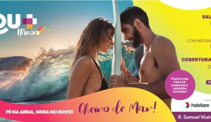 Apartamentos de Sala e 1 Quarto com 1 vaga em Itacoatiara