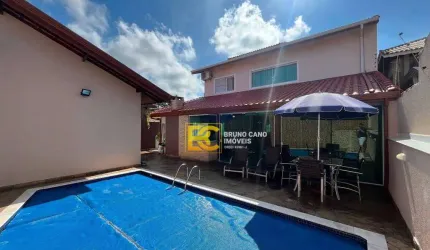 Sobrado à 300m do Mar com 5 dormitórios à venda - Cidade Nova Peruibe - Peruíbe/SP