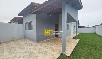 Casa térrea nova  - jardim Somar - Peruíbe/SP