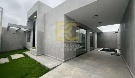 Casa térrea nova e moderna  - Flora Rica II - Peruíbe/SP