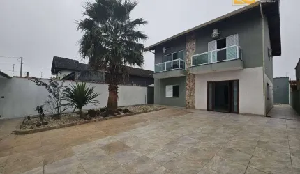 Sobrado 200m do mar com 4 dormitório - Cidade Nova Peruibe - Peruíbe/SP
