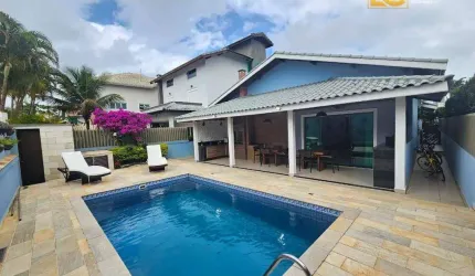 Casa Impecável com 3 dormitórios em Condomínio - Bougainville Residencial III - Peruíbe/SP
