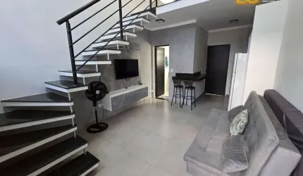 Loft com 1 dormitório à venda, 55 m² - Cidade Nova Peruibe - Peruíbe/SP
