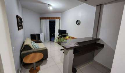 Flat com 1 dormitório para alugar, 36 m² por R$ 3.000,00/mês - Jardim São Dimas - São José dos Campos/SP