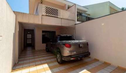 Casa a venda com 4 dormitórios a venda na mooca, entrada lateral e quintal