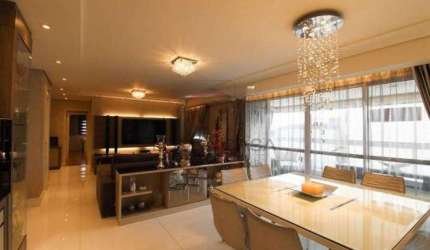 Apartamento reformado com 155 metros  e varanda gourmet.
