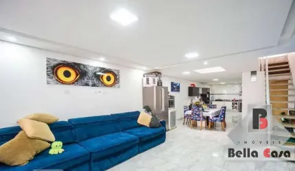 Sobrado    3 dormitórios    1 suite   sala  ampla    2 vagas   coberta