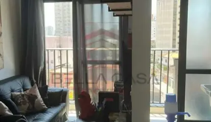 Apartamento no Tatuapé -  vista para Ceret - 1 dormitório - 1 vaga - lazer