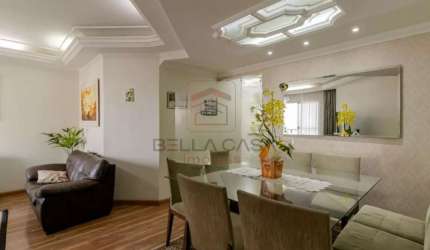 Apto. 03 dorms(l suite), 2 vagas com 88m2