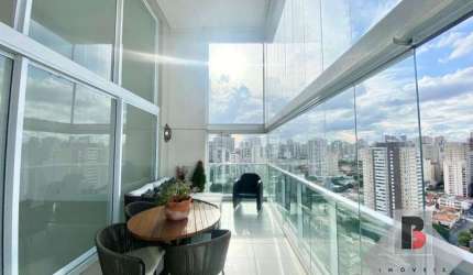 Apartamento mobiliado com 4 Quartos e 4 banheiro à venda, 214 m² por R$ 3.500.000