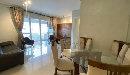 Apartamento mobiliado - 79 m-  2 dormitórios- suíte- varanda gourmet - 2 vagas - lazer completo -