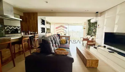 Apartamento a venda no Bairro da mooca com 3 suítes e gourmet