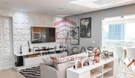 Apartamento com 3 suítes, varanda gourmet e lazer de clube na Mooca