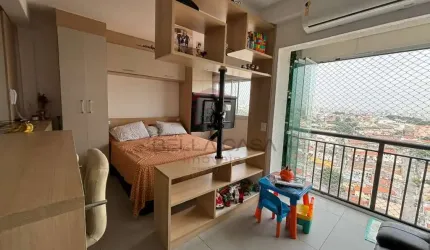 Apt Novo a 1km Shop Anália Franco - 2 dorm + 1 vaga