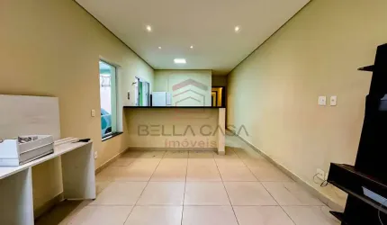 Casa terrea a venda com 2 quartos, 3 vagas e quintal com churrasqueira