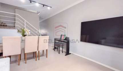 Casa de Condomínio Mobiliada 110 m², 2 suítes e 3 vagas - Vila Bela