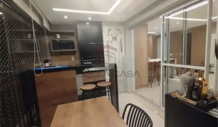 Apartamento no Brás - próximo metro -  2  suítes - Totalmente mobiliado -1 vaga - lazer Club