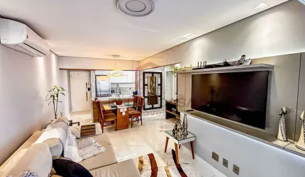 Apartamento a venda com 3 dormitórios - 1 suíte - 2 vagas - varanda gourmet  todo mobiliado