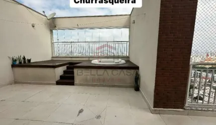 Cobertura Duplex 246mts2 - 4 dorm+ 4 vagas - Penha de França