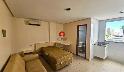 Apartamento com 1 quarto para alugar na Avenida Castelo Branco, 2016, Setor Bueno, Goiânia por R$ 1.450