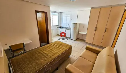 Apartamento com 1 quarto para alugar na Avenida Castelo Branco, 2016, Setor Bueno, Goiânia por R$ 1.450