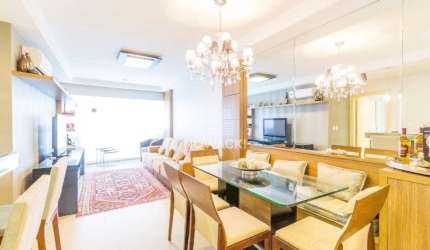 APARTAMENTO MOBILIADO FRENTE MAR COM 03 DORMITORIOS - BALNEÁRIO CAMBORIU