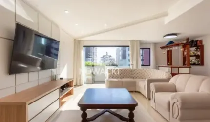 COBERTURA DUPLEX COM 3 QUARTOS E 3 VAGAS, 211m², NO ÁGUA VERDE