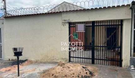 Casa com 3 dormitórios à venda por R$ 380.000 - Independência - Ribeirão Preto/SP