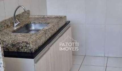 Apartamento com 2 dormitórios à venda, 50 m² por R$ 186.000 - Parque Industrial Lagoinha - Ribeirão Preto/SP